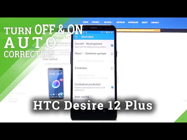 'Video thumbnail for HTC Desire 12 Plus Text Correction Options – Keyboard Options'