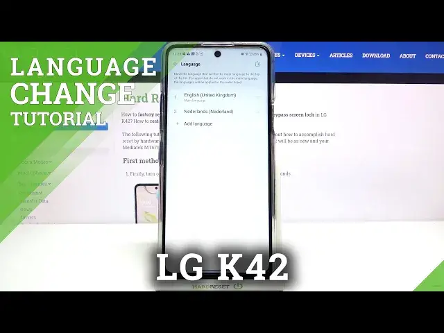 Video thumbnail for How to Open Language Settings in LG K42 - Change System Language