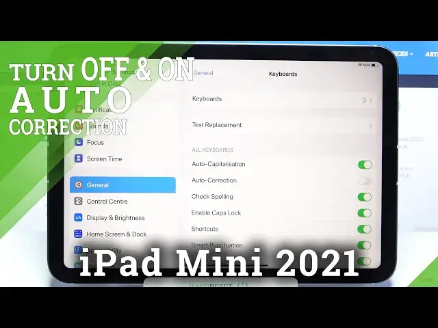 Video thumbnail for How to Turn On/Off Auto-Correction on iPad mini 2021 – Text Correction