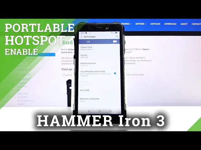 Video thumbnail for How to Use Portable Hotspot on myPhone HAMMER Iron 3 –  Share Internet