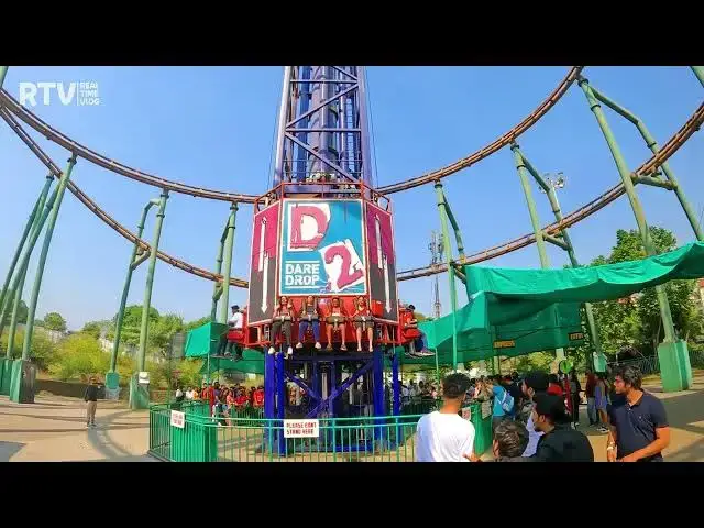Video thumbnail for DARE 2 DROP Ride at Imagicaa Theme Park, Khopoli - Lonavala (INDIA)@RealTimeVlog