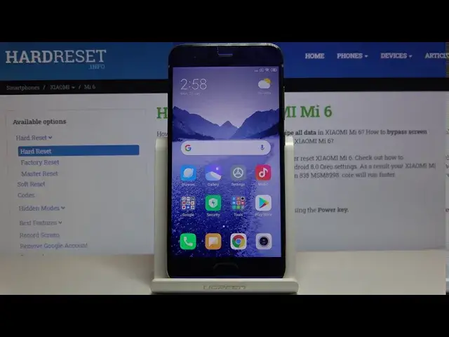 'Video thumbnail for How to Restore App Preferences in XIAOMI MI 6 - App Settings'