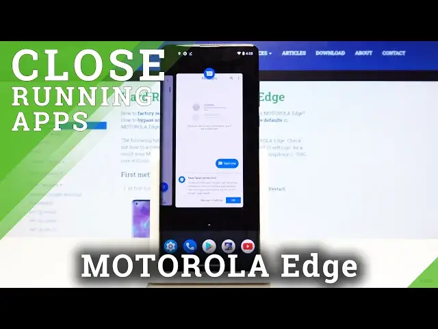 'Video thumbnail for How to Close Running Apps in MOTOROLA Edge - Speed Up Device'