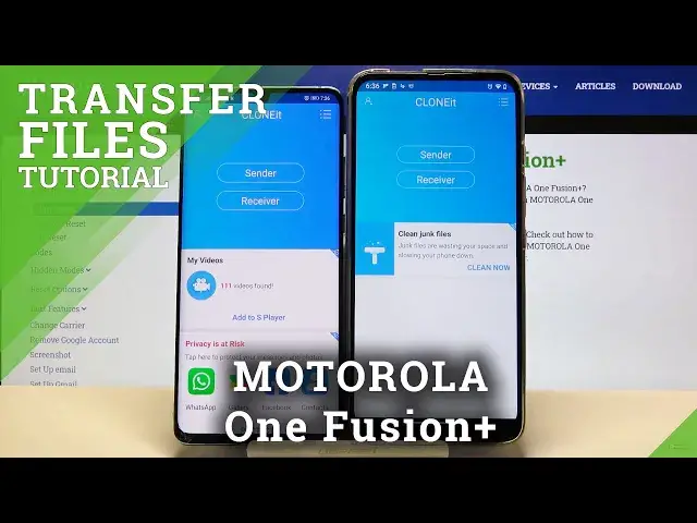 Video thumbnail for Transfer All Contacts, Photos and Apps to new Motorola One Fusion+ with CLONEit App