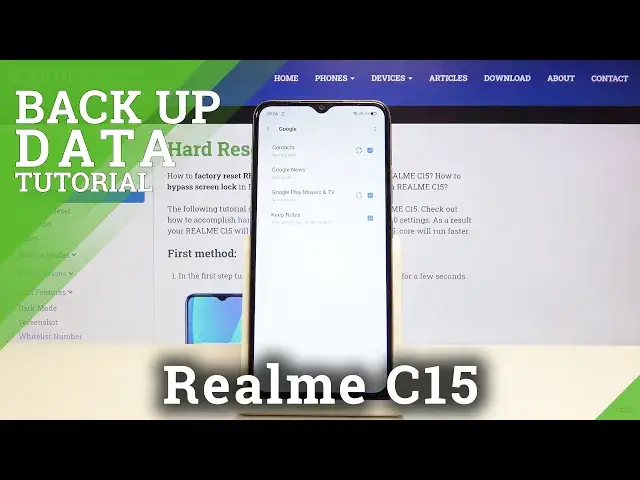 Video thumbnail for How to Activate Google Backup in REALME C15 – Add Backup Account