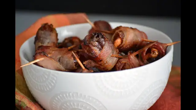 Video thumbnail for Bacon Wrapped Dates Recipe | How To Make Bacon & Dates Appetizers | SyS