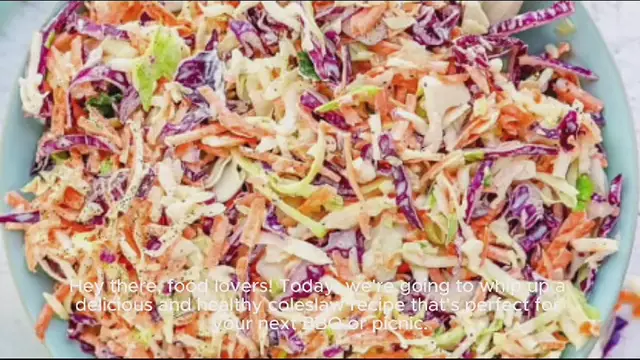 Video thumbnail for Coleslaw recipe
