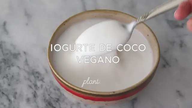 Video thumbnail for Iogurte de Coco Vegano