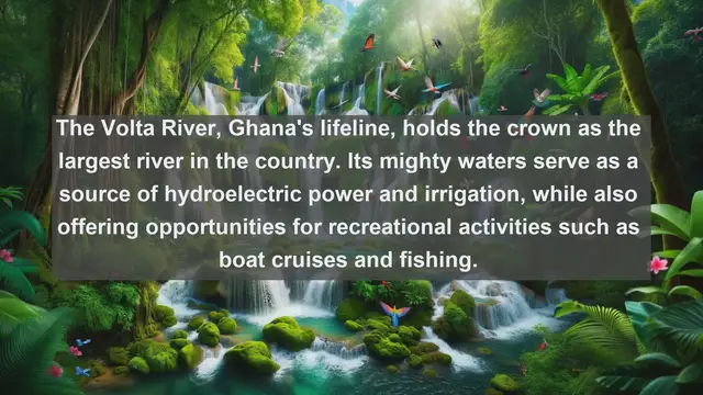 Video thumbnail for Exploring Ghana's Natural Marvels: Top 10 Famous Rivers You Must See