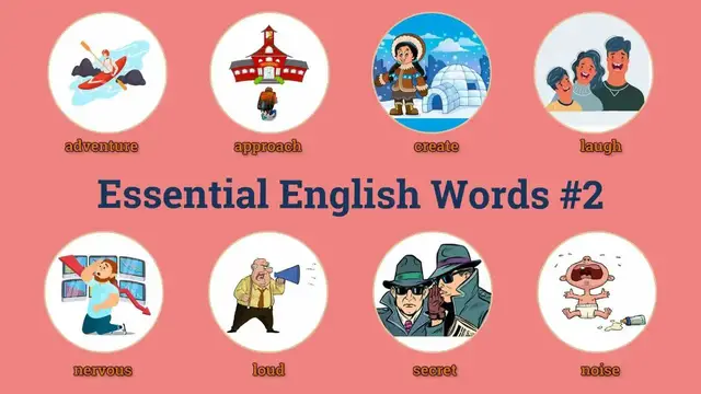 Video thumbnail for Essential English Words with Meaning and Sentences #2