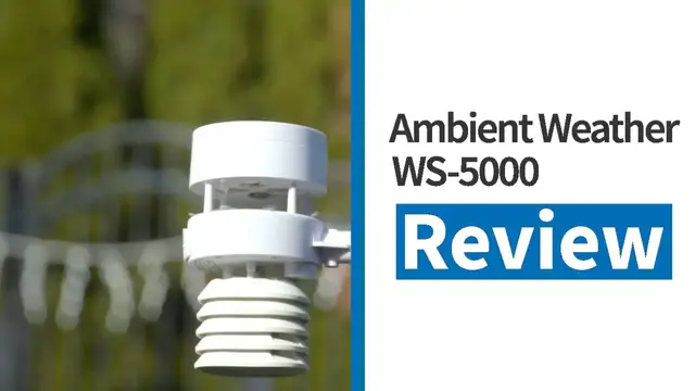 'Video thumbnail for Ambient Weather WS-5000 Quick Review'
