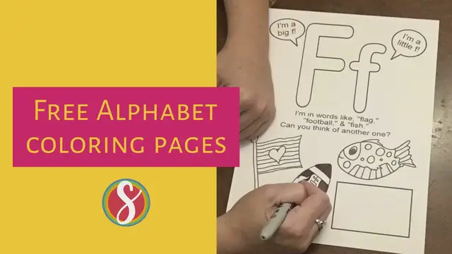 Video thumbnail for Free Alphabet Coloring Pages For Preschool