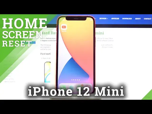 'Video thumbnail for How to Reset Home Screen Layout on iPhone 12 mini – Reset Desktop Customization'