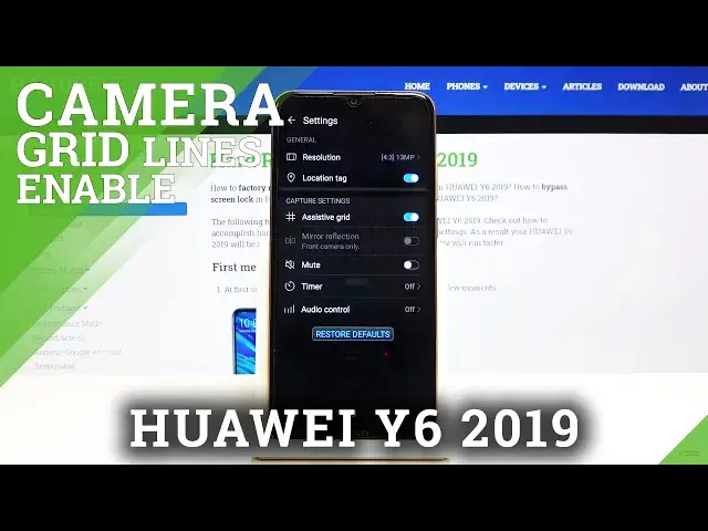 Video thumbnail for How to Show Camera Gridlines in Huawei Y6 2019 – Activate Helper Lines