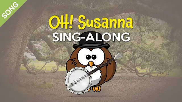 Video thumbnail for Oh! Susanna | Nursery Rhymes | Children Songs  [Sing-Along with Lyrics]