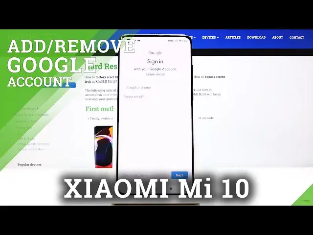 Video thumbnail for How to Add Google Account in XIAOMI Mi 10 – Create Google Account