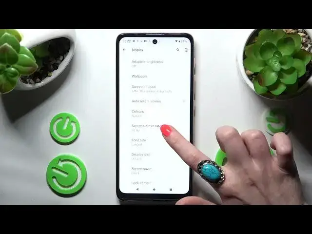 'Video thumbnail for How to Change the Screen Refresh Rate on the MOTOROLA Moto E40'