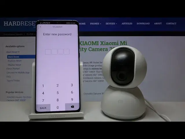 Video thumbnail for How to Set Password Protection in XIAOMI MI Home Security Camera 360