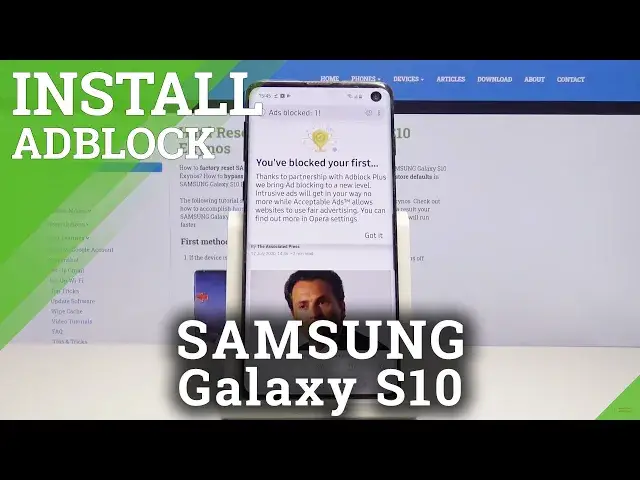 'Video thumbnail for How to Use AdBlock on SAMSUNG Galaxy S10 – Block All Adverts'