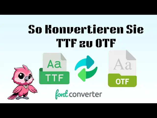 Video thumbnail for So Konvertieren Sie TTF in OTF (Einfache Anleitung)