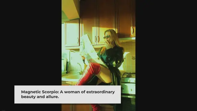 'Video thumbnail for The beauty of the mighty Scorpio woman'