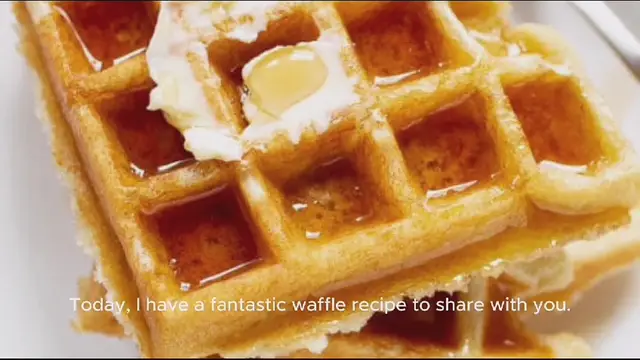 Video thumbnail for Waffles recipe