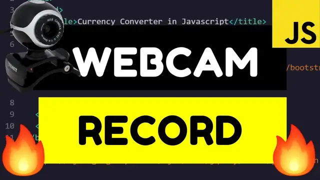 Video thumbnail for How to Record Video and Audio From Camera Using MediaRecorder WebRTC API in Javascript Full Project