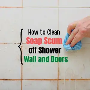 Video thumbnail for HOW TO CLEAN SOAP SCUM (ON SHOWER DOORS AND WALLS) -