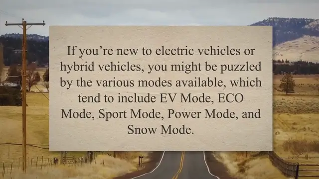 Video thumbnail for What Is EV Mode?: Prius Toyota -