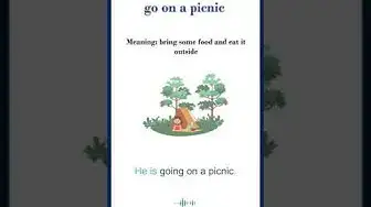 Video thumbnail for Go on a picnic meaning | go on a picnic sentences | Common English Idioms #shorts