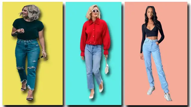 Video thumbnail for How to Style High-Waisted Mom Jeans?