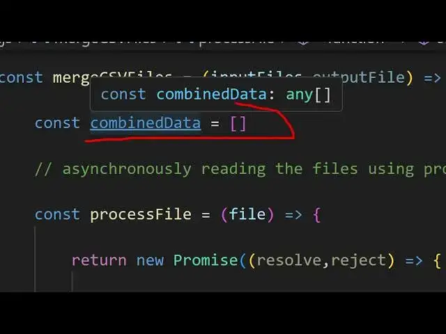Video thumbnail for Node.js Async Project to Merge Multiple CSV Files to One Single File Using csv-parser Library & Prom