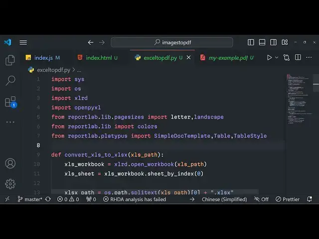 Video thumbnail for Python 3 Openpyxl Script to Export Excel XLSX File & Tables to PDF Document Using ReportLab Library