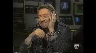 Video thumbnail for Serge Gainsbourg au journal de la 5 - 1990