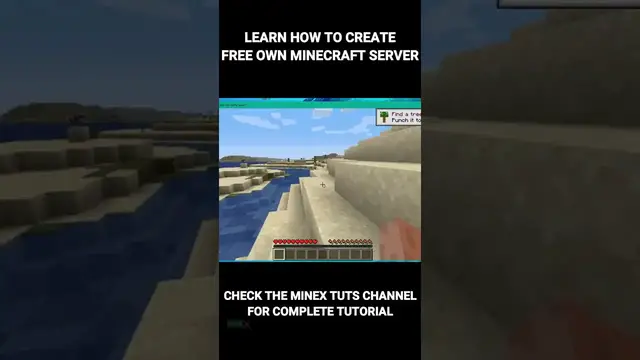 Video thumbnail for How to Make a Minecraft Server for Free Trailer  Minecraft Server Hosting #Shorts WATCH @MineX Tuts