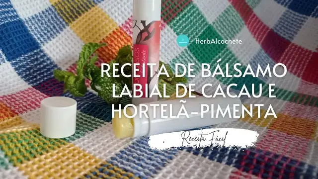 Video thumbnail for Receita de bálsamo labial de cacau e canela