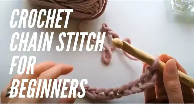 'Video thumbnail for How to Crochet For Absolute Beginners | Crochet Chain Stitch For Beginners'