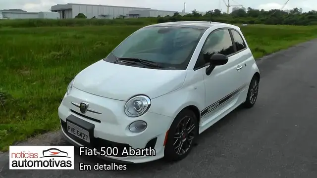 Video thumbnail for Fiat 500 Abarth - Detalhes - NoticiasAutomotivas.com.br