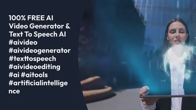 Video thumbnail for 100% FREE AI Avatar Video Generator And Text To Speech AI _ Free Video Generator AI