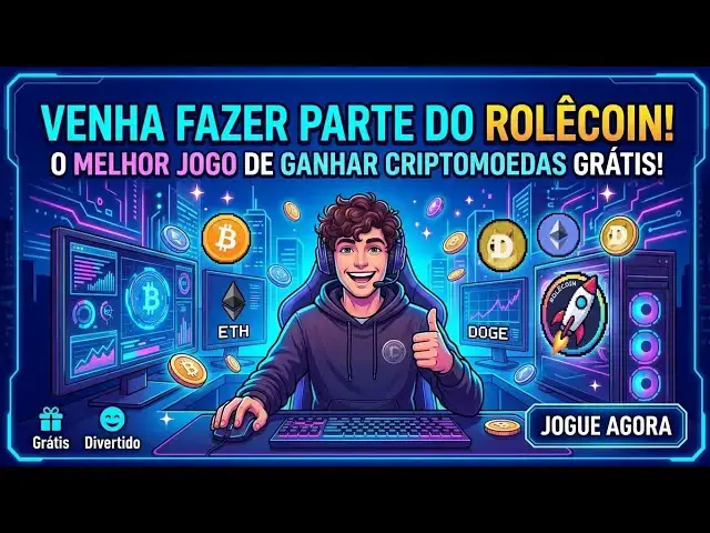 Video thumbnail for Vem fazer parte do rollecoin um dos melhores jogos pra ganhar