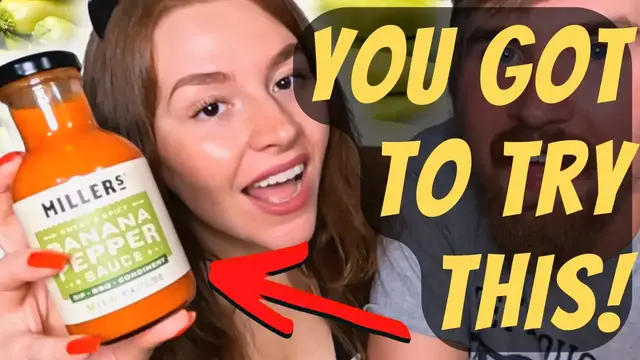 Video thumbnail for Millers Banana Pepper Sauce Review! | Sweet and Sourish Flavor