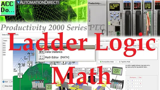 Video thumbnail for Productivity 2000 PLC Ladder Logic Math