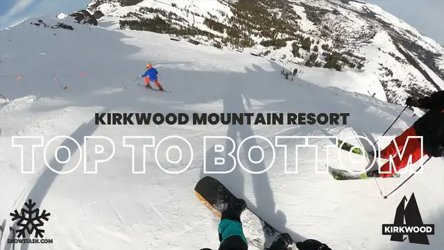 Video thumbnail for Top to Bottom | Kirkwood Mountain Resort | California