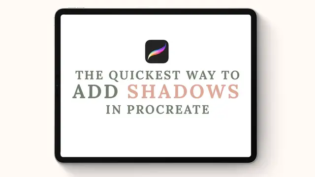 'Video thumbnail for The quickest way to add shadows in Procreate | 4 Steps'