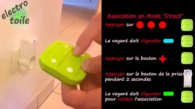 Video thumbnail for Commande directe d'une prise Z-Wave avec télécommande