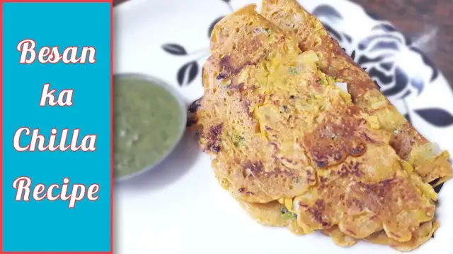 Video thumbnail for Besan ka Chilla Recipe in Hindi