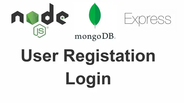 Video thumbnail for Registration Login form MVC in Node JS Express mongoDB