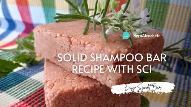 Video thumbnail for Solid Shampoo Bar With SCI