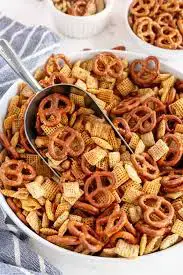 Video thumbnail for Homemade Chex Mix Recipe