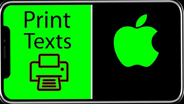 Video thumbnail for How To Print Text Messages From iPhone Or iPad 2022